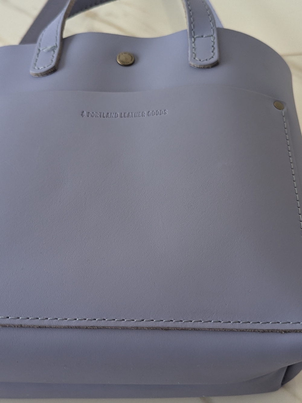 PLG Almost Perfect Jacaranda Mini Crossbody w/ Rare Hide Stamp - Picture 6 of 16